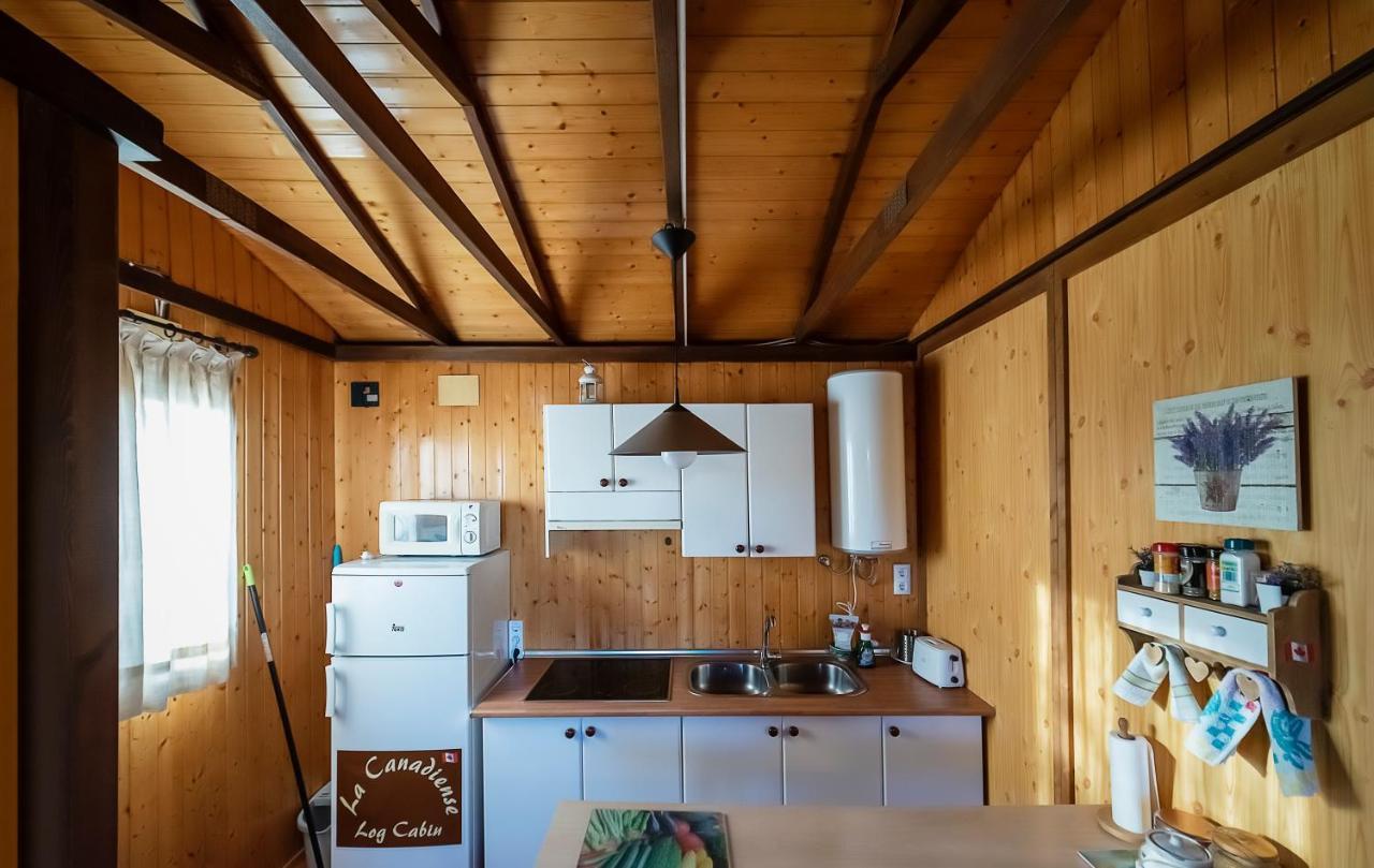 Casa Rural La Canadiense Log Cabin Guest House Buenache de la Sierra Екстериор снимка