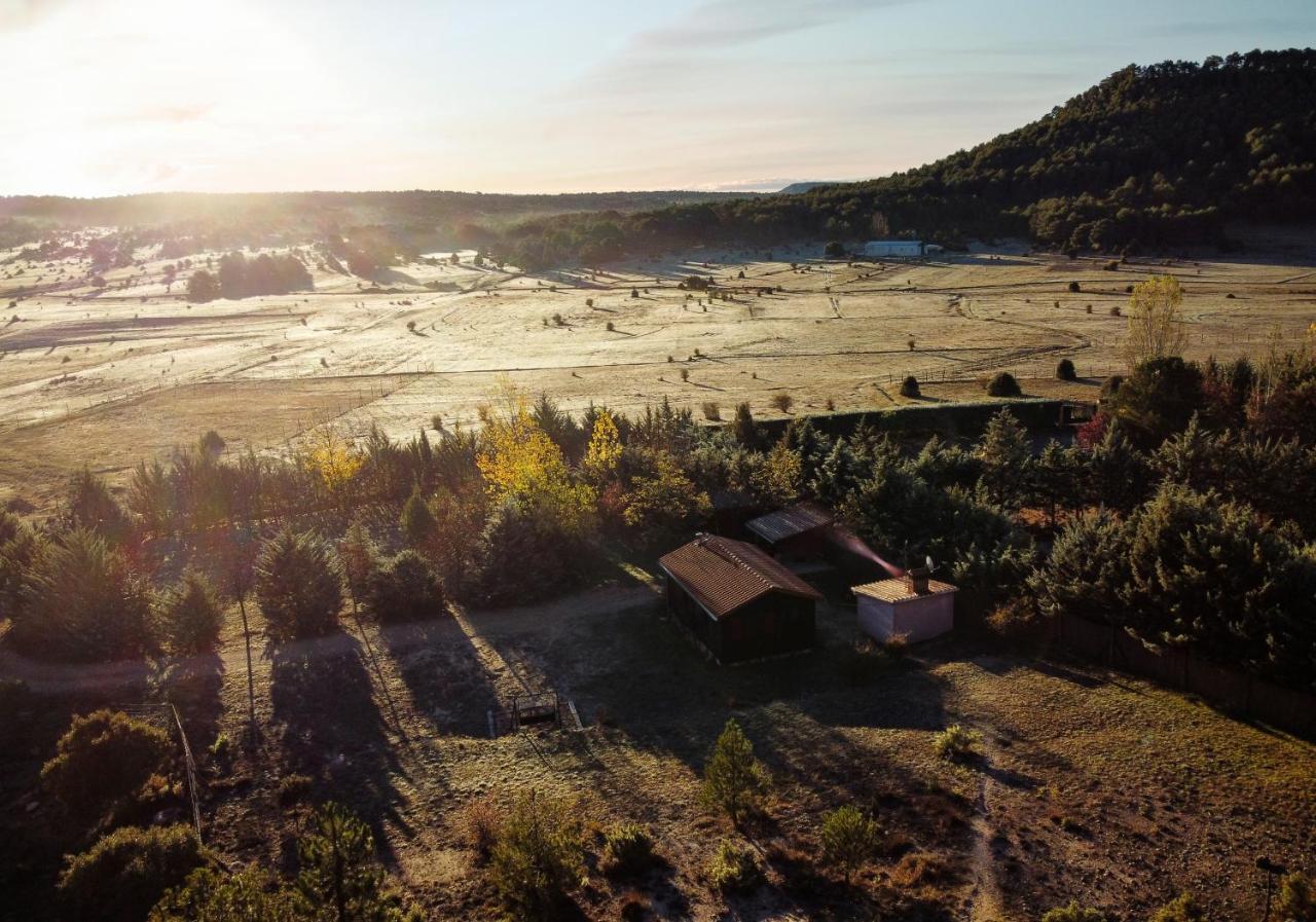 Casa Rural La Canadiense Log Cabin Guest House Buenache de la Sierra Екстериор снимка