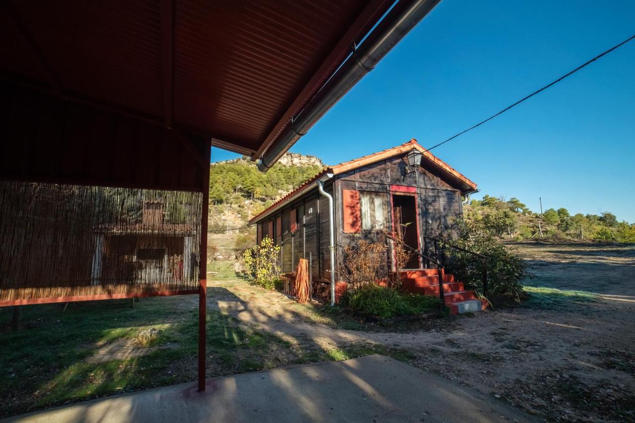 Casa Rural La Canadiense Log Cabin Guest House Buenache de la Sierra Екстериор снимка